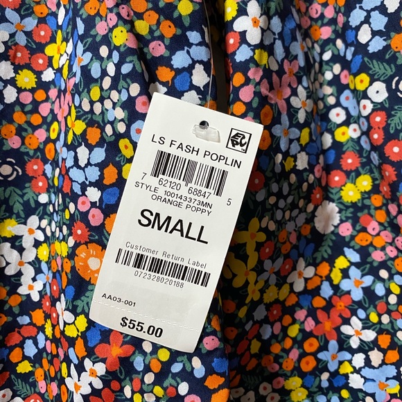 Club Room small women’s button up blouse - Picture 6 of 8